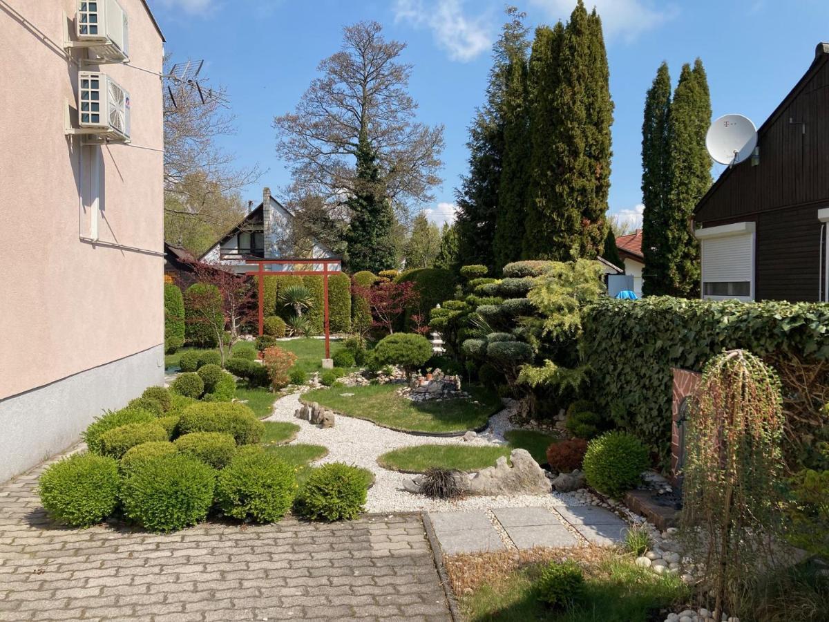 Nyaralo Japankerttel - Apartment With Japanese Garden Balatonmáriafürdő Eksteriør billede